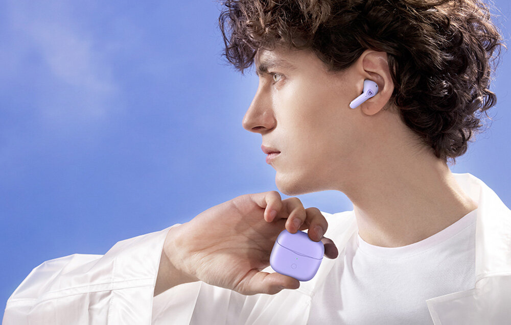 Słuchawki douszne SOUNDPEATS Air 3 dźwięk muzyka jakość redukcja bluetooth połączenie tryb gra gracze czas pracy niskie opóźnienie komunikacja obsługa 