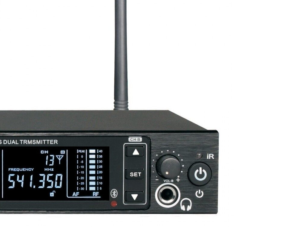 Odsłuch douszny DNA IN-EAR Double + Monitor bodypack odbiornik 