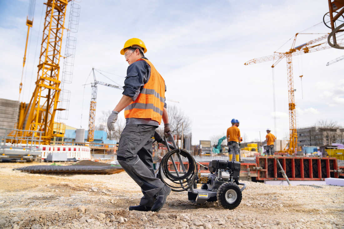 Myjka wysokocisnieniowa KARCHER Professional HD 6 15 G Classic 1.187-010.0 wysoka mobilnosc latwy transport