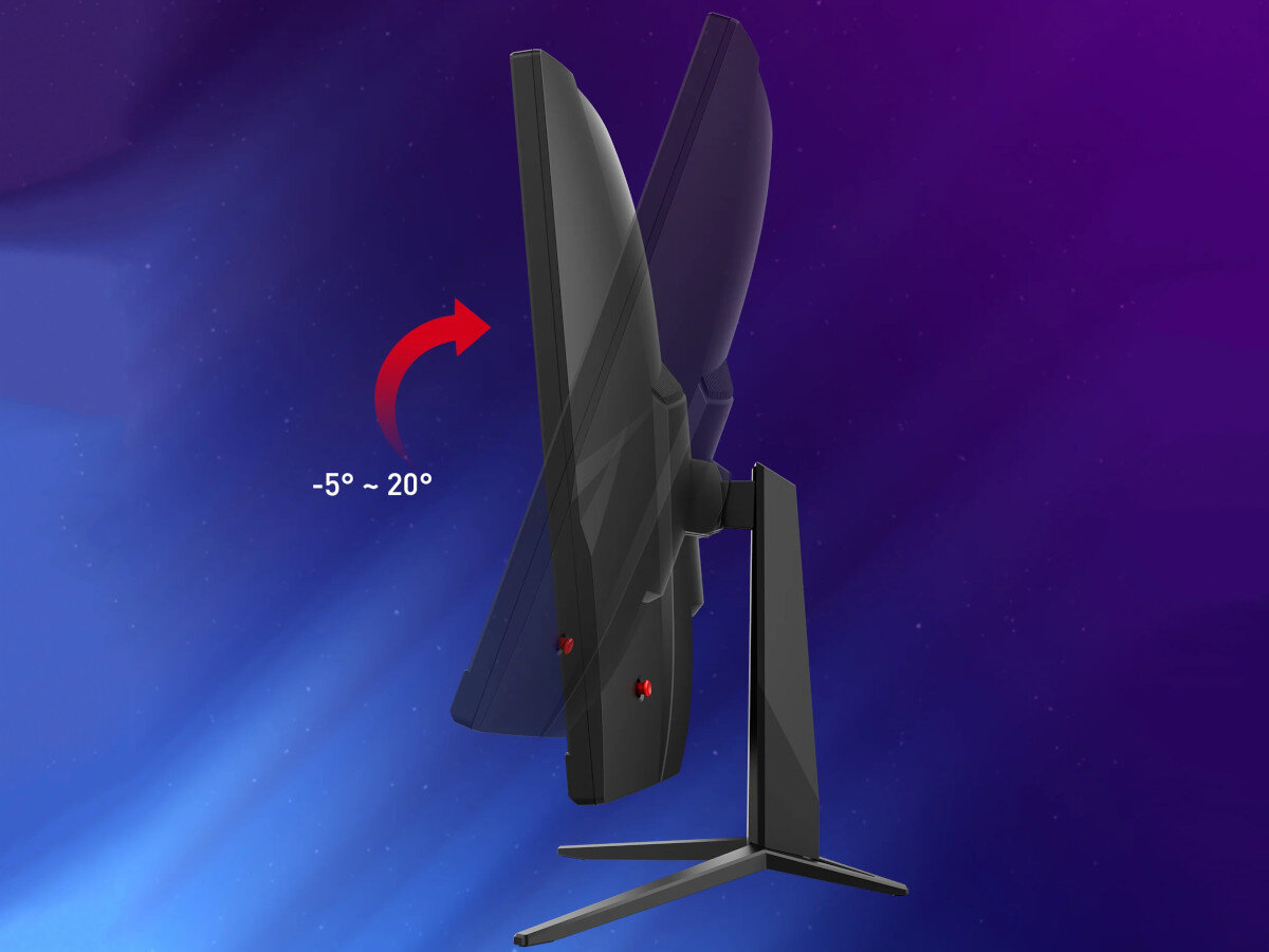 Monitor MSI G27CQ4P E2 27 2560x1440px 170Hz 1 ms [MPRT] Curved podstawa regulacja VESA