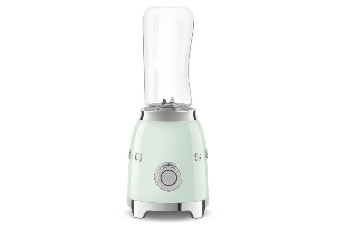 Blender personalny SMEG PBF01PGEU Codzienna wygoda użytkowania Prosta obsługa i łatwe czyszczenie Oszczędzasz czas i dbasz o zdrowie