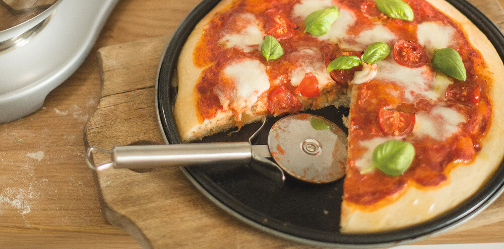 Piekarnik SMEG SF6400TB program pizza