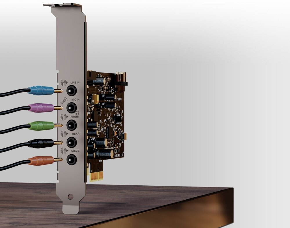 Karta dźwiękowa CREATIVE Sound Blaster Audigy Fx V2 dzwiek