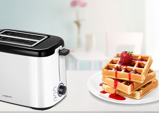 Zbliżenie na pokrętło do zmiany czasu pieczenia w tosterze  MTO-07.