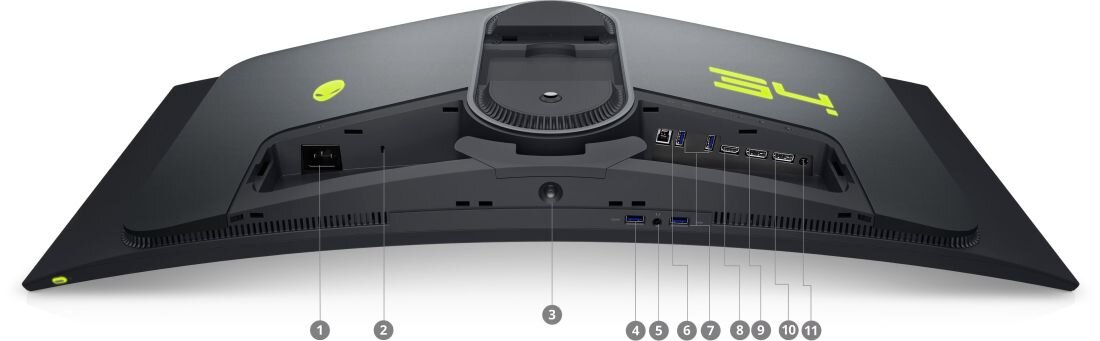 Monitor DELL Alienware AW3423DWF - DisplayPort