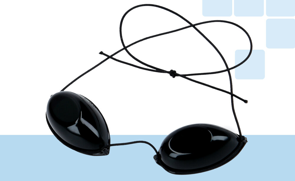 Lampa HAXE Do Terapii Promieniowaniem Podczerwonym AK-2012-R1 okulary chroniace oczy