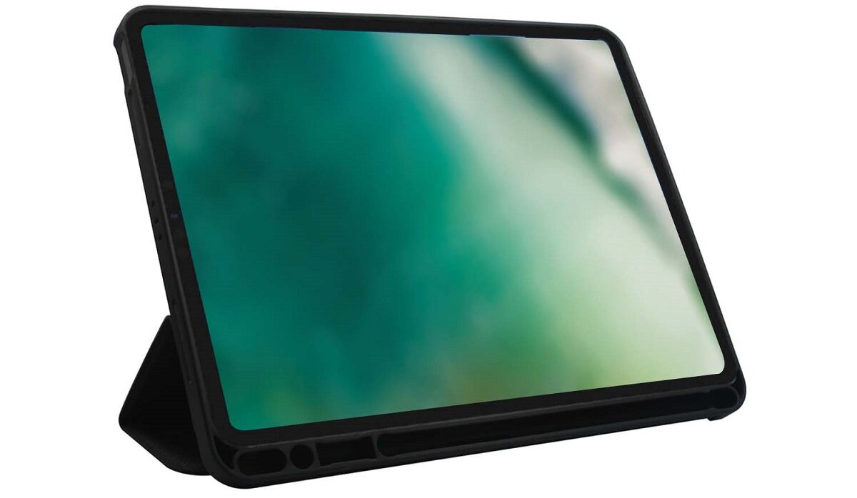 ETUI XQISIT NP PIAVE W PENCIL HOLDER DO IPAD 10.9 2020 CZARNE podstawka uchwyt