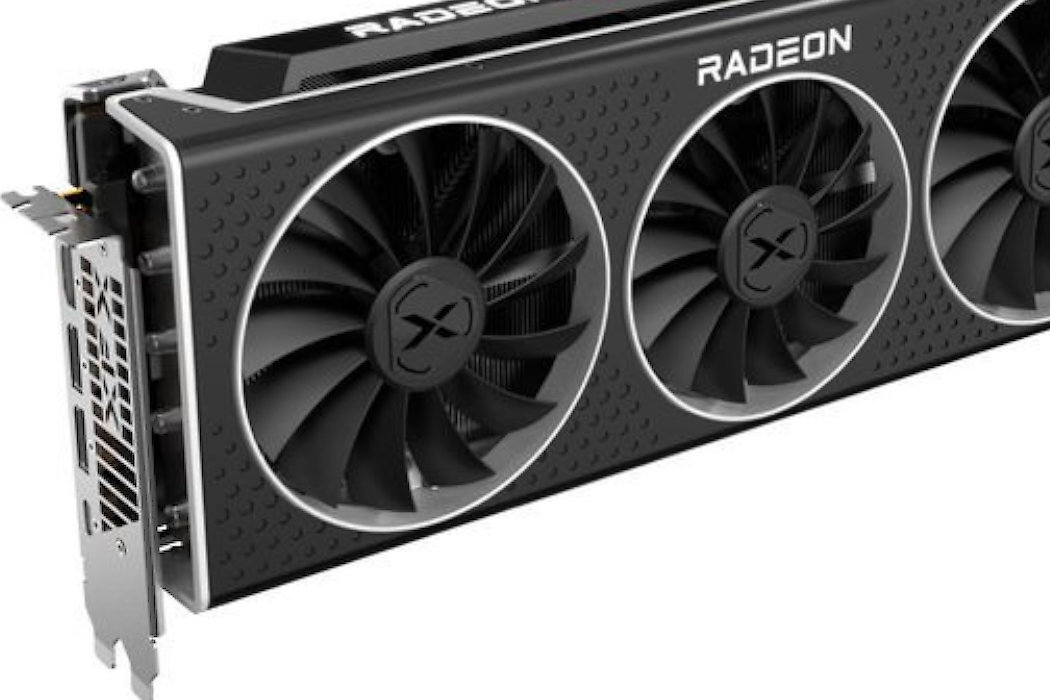 Karta graficzna XFX Radeon RX 6950 XT Speedster MERC 319 16GB moc generacja obraz klatki wydajność odprowadzanie zimno ochładzanie złącza