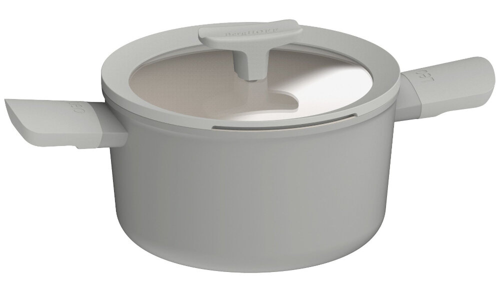 Garnek BERGHOFF Leo Balance Eco 20 cm gotowanie duszenie smazenie srednica pojemnosc 4,5 l latwe czyszczenie pewny chwyt wygoda komofrt uzytkowanie