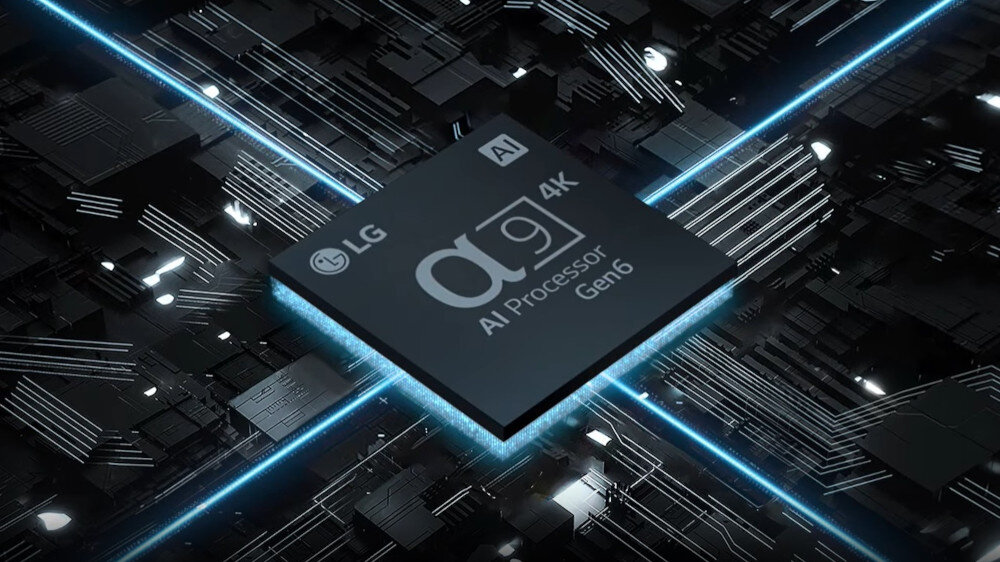 Telewizor LG C3  - procesor