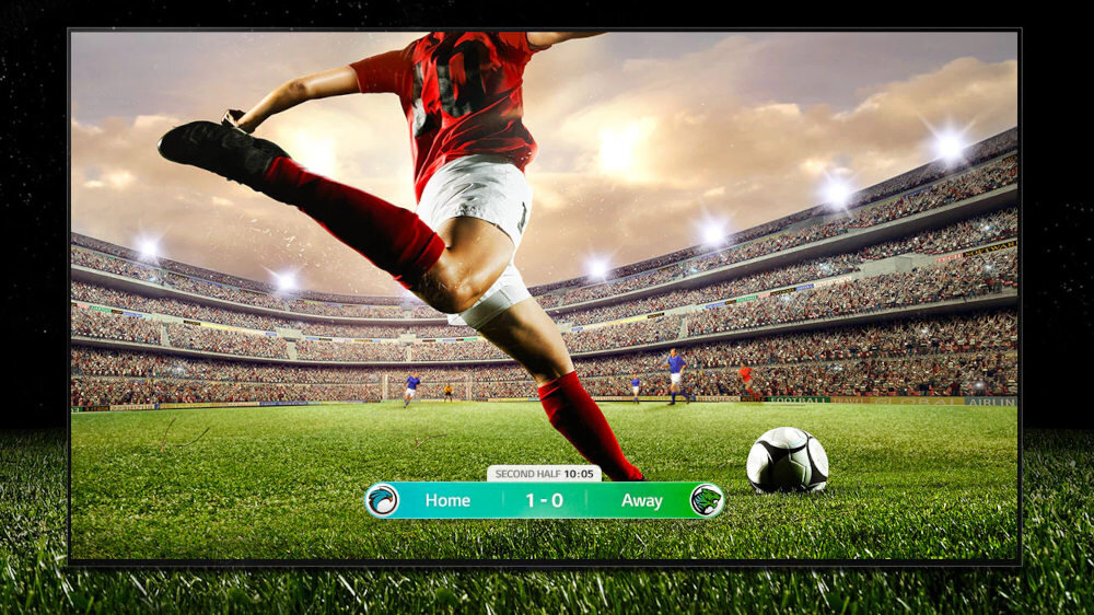 Telewizor LG C34LA  - alert sportowy