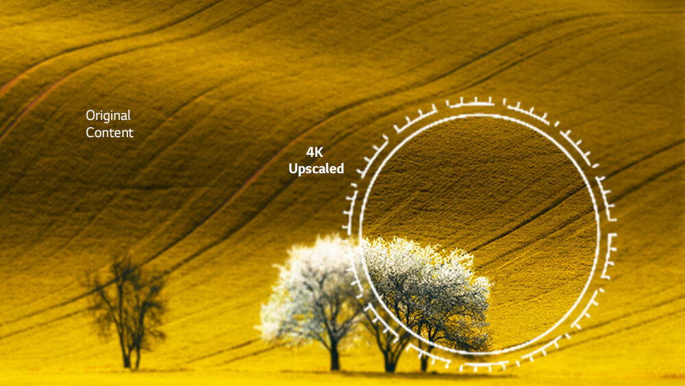 Telewizor LG UR78006LK  - skalowanie