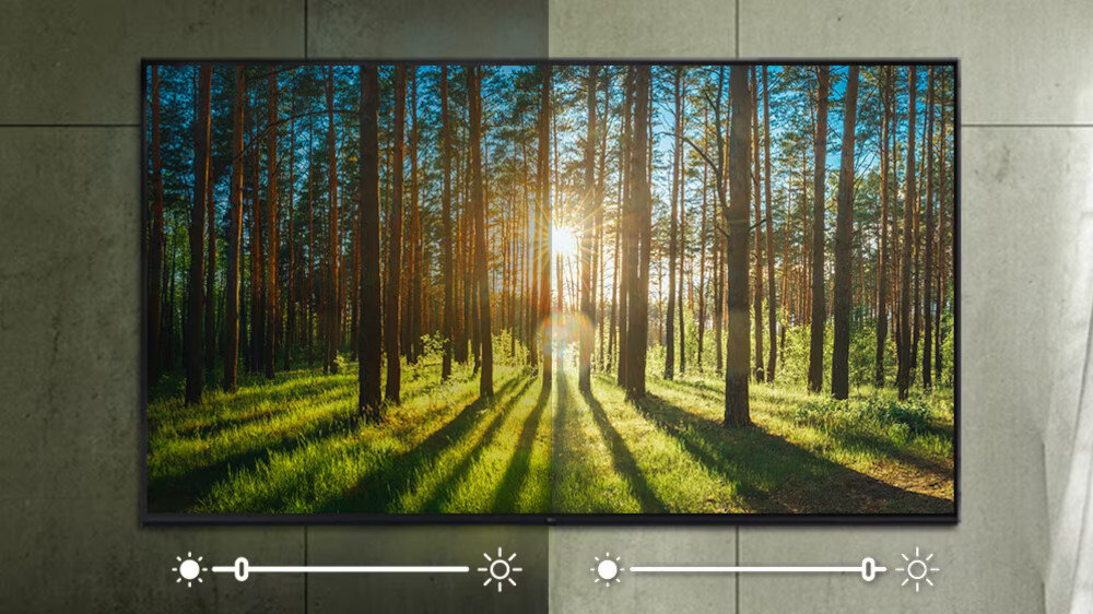 Telewizor LG 43UR80006LJ  - czujnik światła