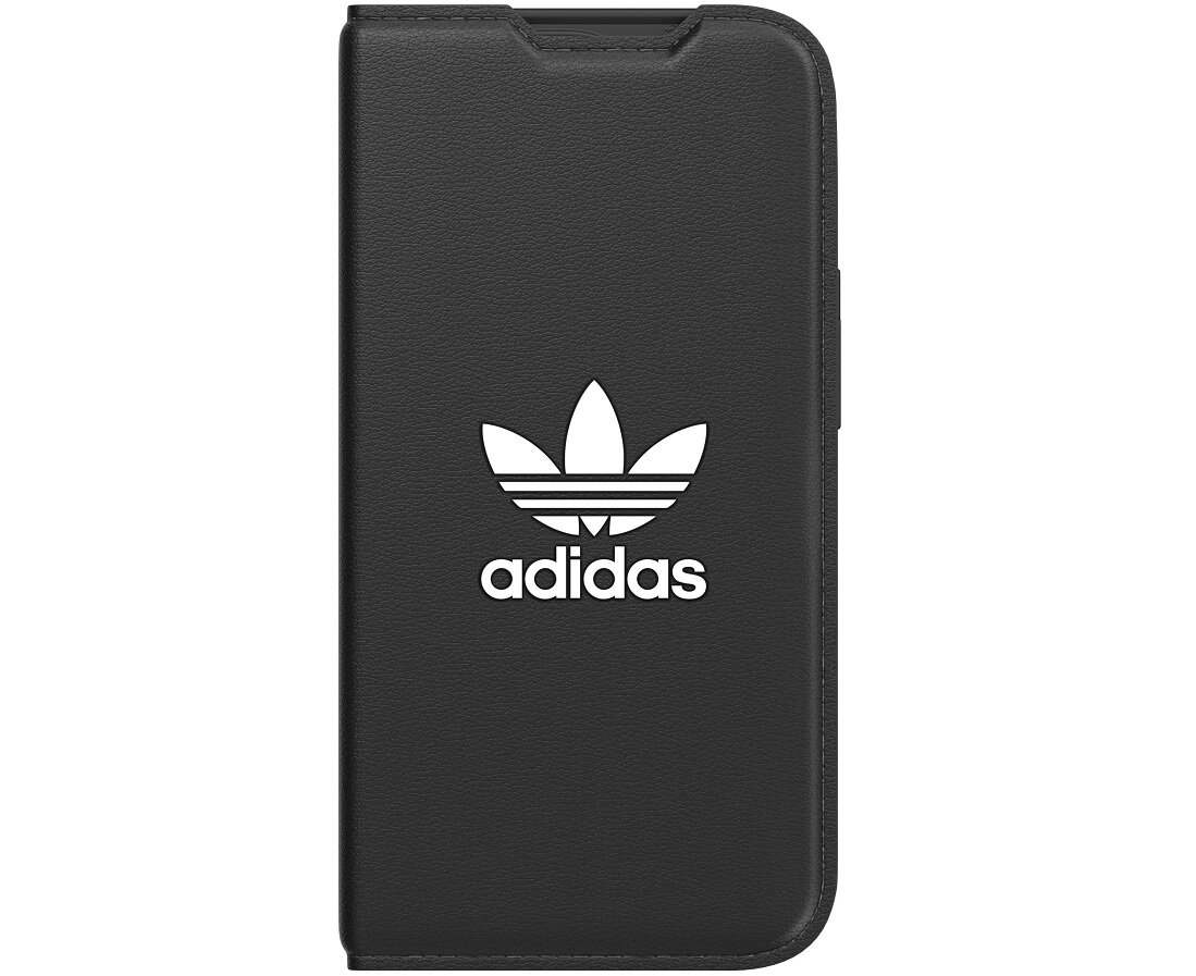 ETUI ADIDAS TREFOIL SNAP CASE BOOKLET DO IPHONE 14 PRO CZARNE eleganckie funkcjonalne