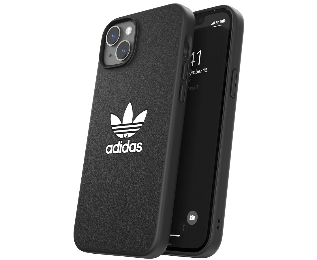 ETUI ADIDAS TREFOIL SNAP CASE DO IPHONE 14 PLUS CZARNE moda trendy