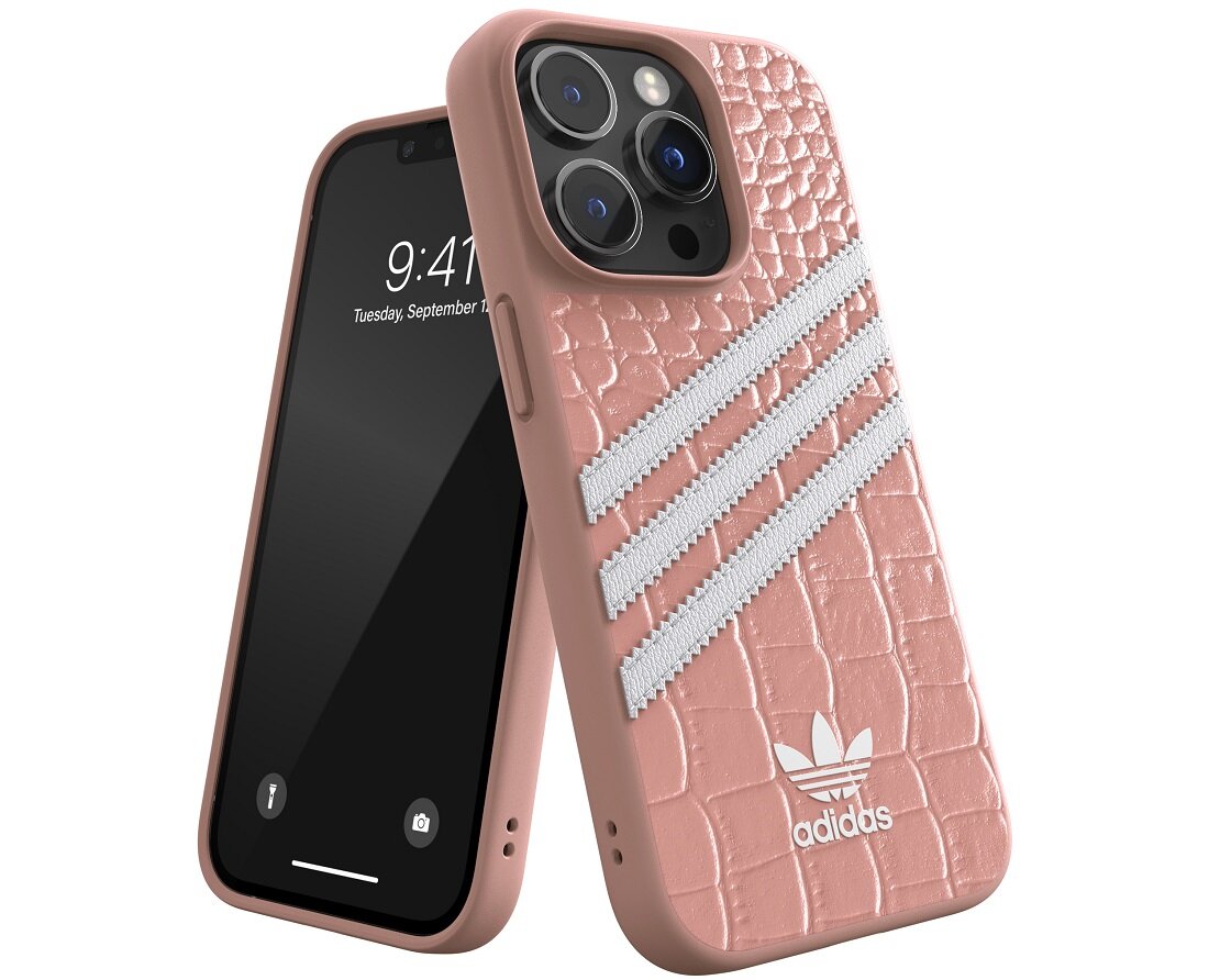 ETUI ADIDAS SAMBA ALLIGATOR DO IPHONE 14 PRO RÓŻOWE sport innowacje