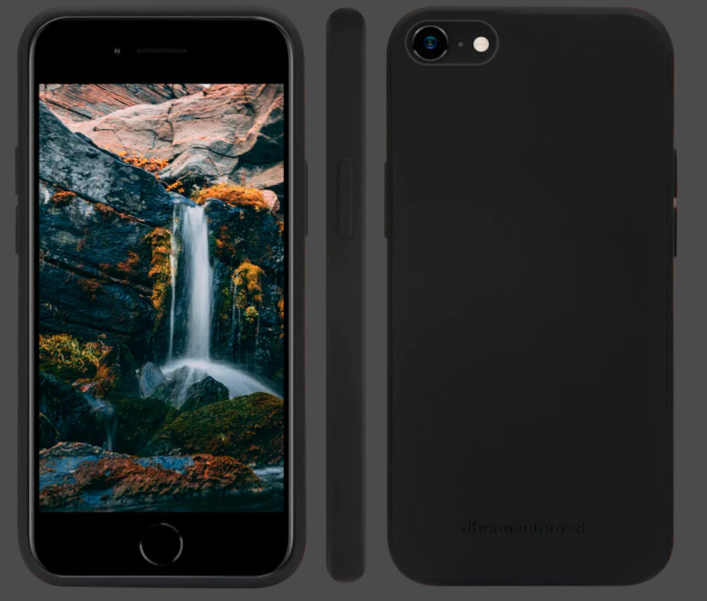ETUI DBRAMANTE1928 GREENLAND DO IPHONE 14 CZARNE recykling środowisko