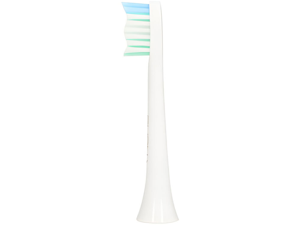 Końcówka szczoteczki SHONA Sonic SH071918 (2 szt.) (Delikatna dla dziąseł) maksymalna skuteczność delikatność efektywne usuwanie przebarwień zanieczyszczeń bez podrażnień szkliwa specjalna konstrukcja dotarcie do trodno dostępnych miejsc przestrzeni międzyzębowych dopasowanie do kształtu zębów usuwanie płytki nazębnej delikatne masowanie