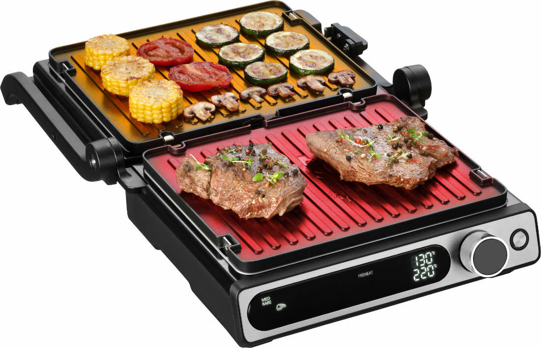 Grill elektryczny CONCEPT GE3500 podzial temperatury tryb DIY