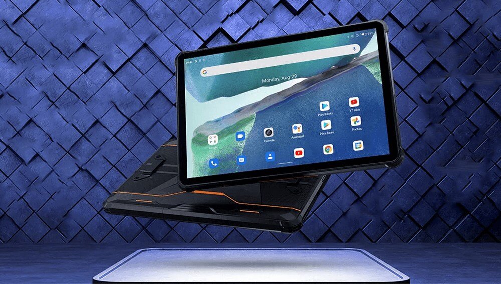 TABLET OUKITEL RT2 rozdzielczość rdzenie przekątna czujniki aparat głośnik czas pracy procesor transmisja danych waga wifi pamięć złącza zestaw 