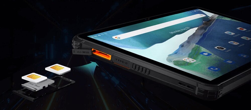 TABLET OUKITEL RT2 rozdzielczość rdzenie przekątna czujniki aparat głośnik czas pracy procesor transmisja danych waga wifi pamięć złącza zestaw 