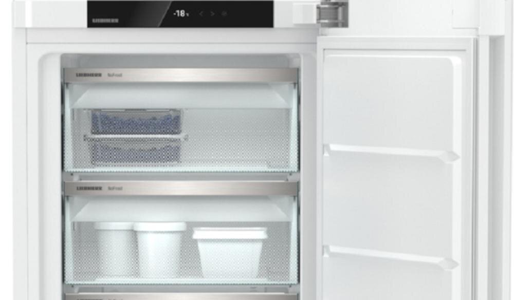 LIEBHERR GNE 52Z7 wyświetlacz dotykowy urządzenie funkcje lekkie dotknięcie funkcje temperatura