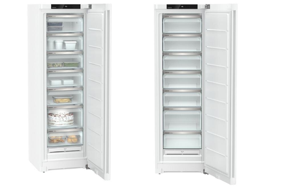 LIEBHERR GNE 52Z7 elegancja lakierowana powierzchnia biel zamrażarka estetyka funkcjonalność wytrzymałość łatwe czyszczenie