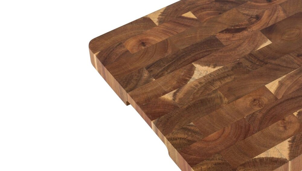 Deska do krojenia SHIORI Akashia Chesu-ban wygodny uchwyt, łatwiejsze trzymanie i krojenie, wygodny w użyciu