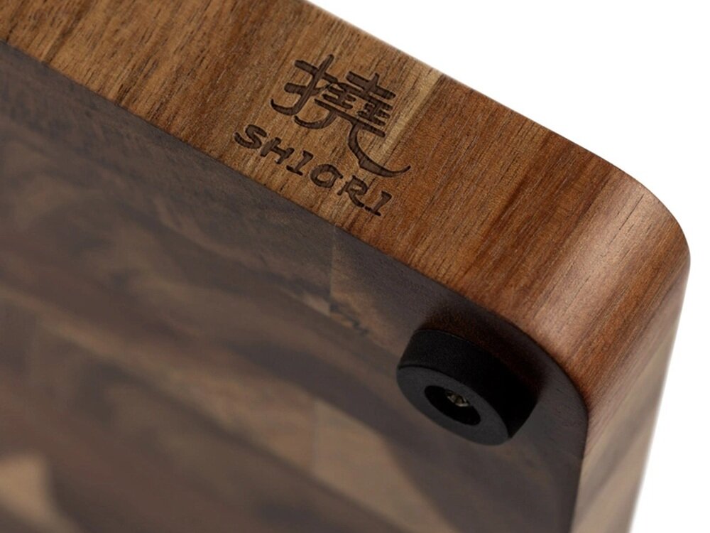 Deska do krojenia SHIORI Akashia Chesu-ban antypoślizgowe nóżki, stabilność, bezpieczna i wygodna