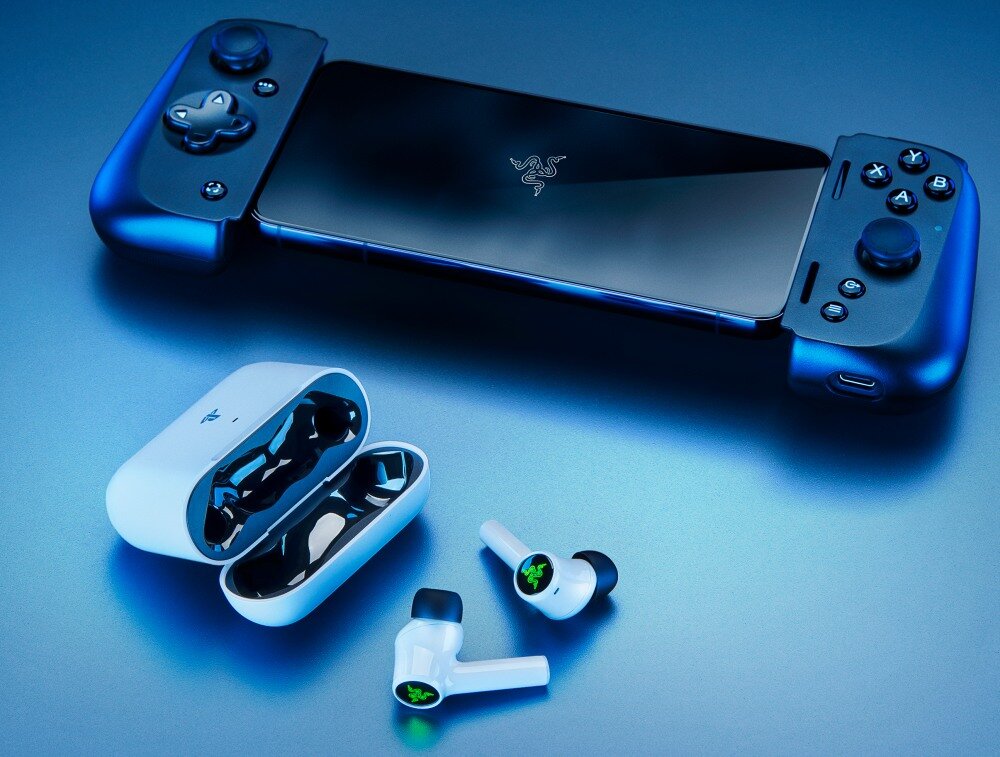 Słuchawki RAZER Hammerhead Hyperspeed konstrukcja design dźwięk łączność bezprzewodowe mikrofon dopasowanie