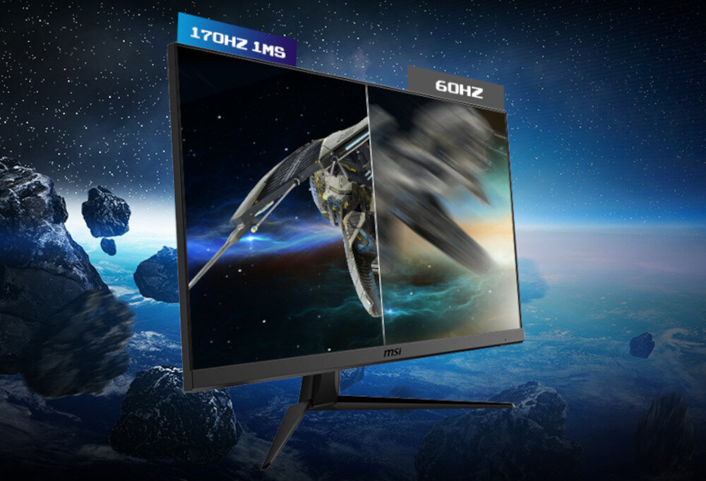 Monitor MSI G2722 odświeżanie czas reakcji płynność