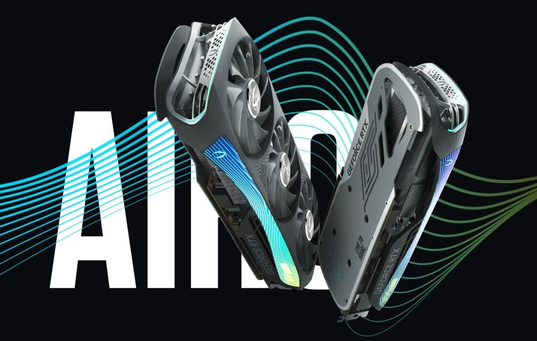 Karta graficzna ZOTAC Gaming GeForce RTX 4070 Ti AMP Airo 12GB  - Karta graficzna 