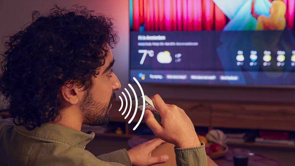 Telewizor PHILIPS PUS8807  - Sterowanie głosowe