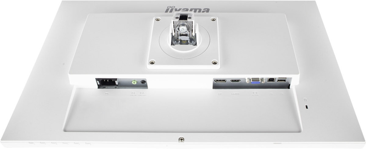 Monitor IIYAMA XUB2492HSU-W5 złącza porty podłączenie