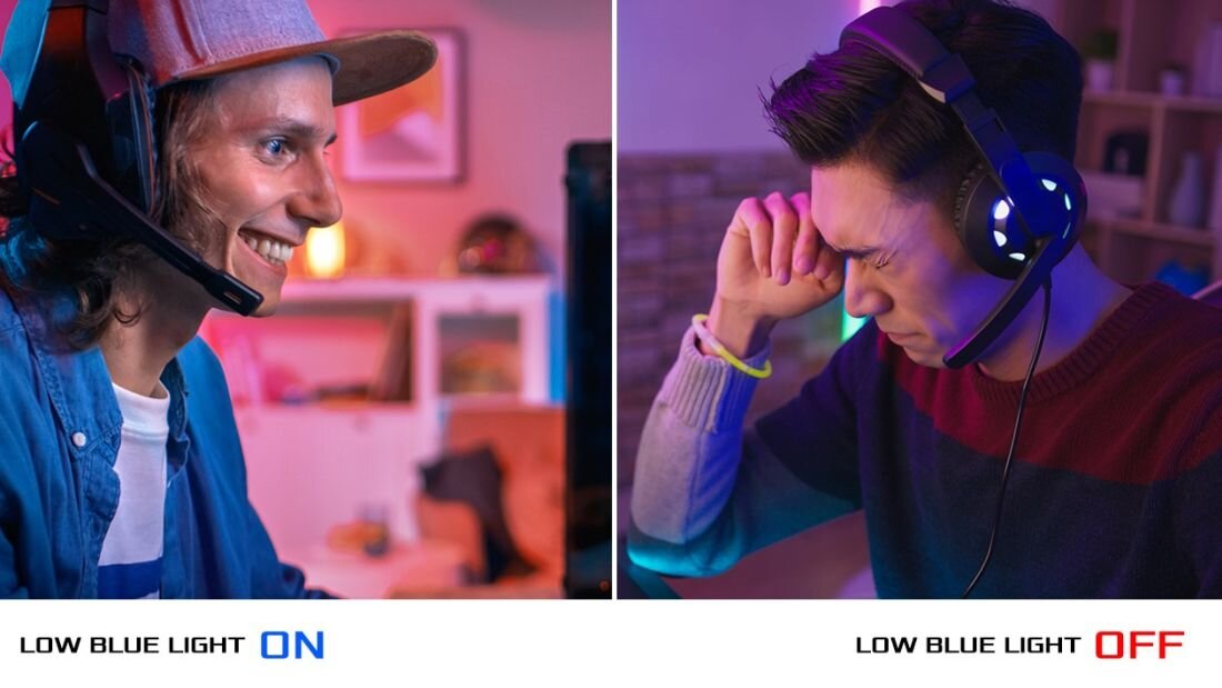 Monitor ASROCK Phantom Gaming PG34WQ15R3A - Low Blue Light