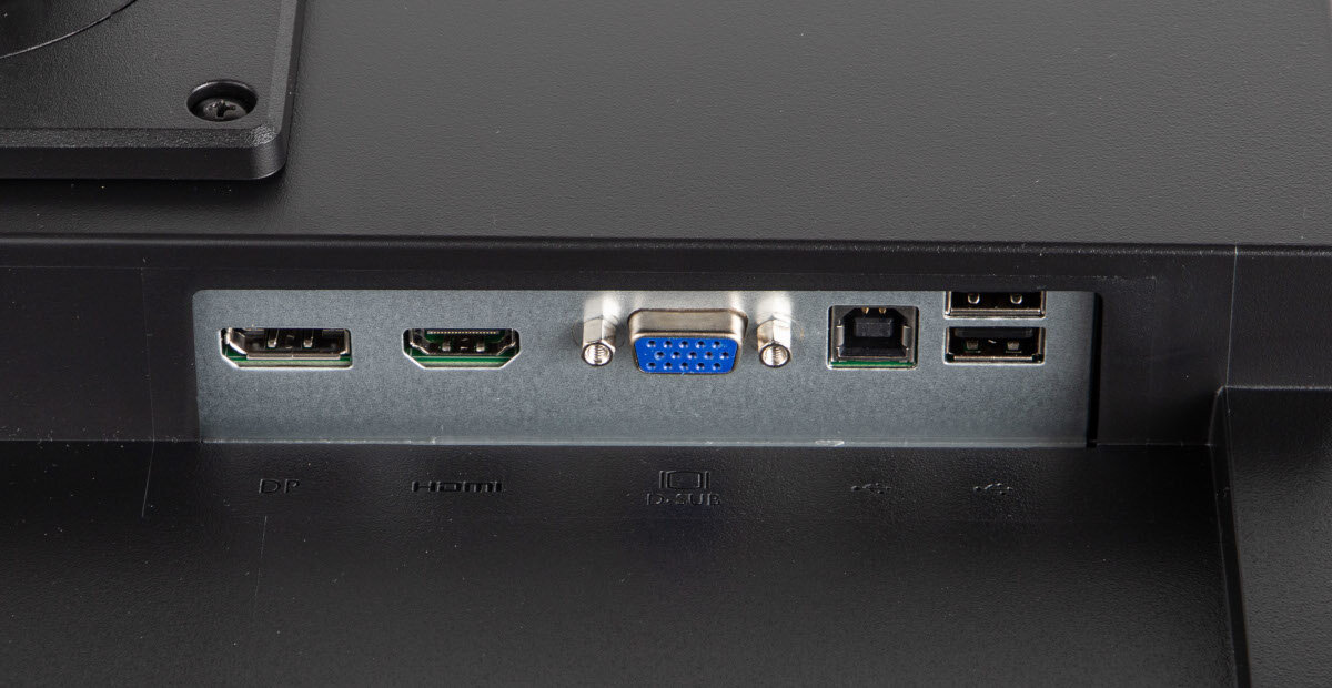 Monitor IIYAMA G-Master GB2730HSU-B5 złącza porty podłączenie hub USB