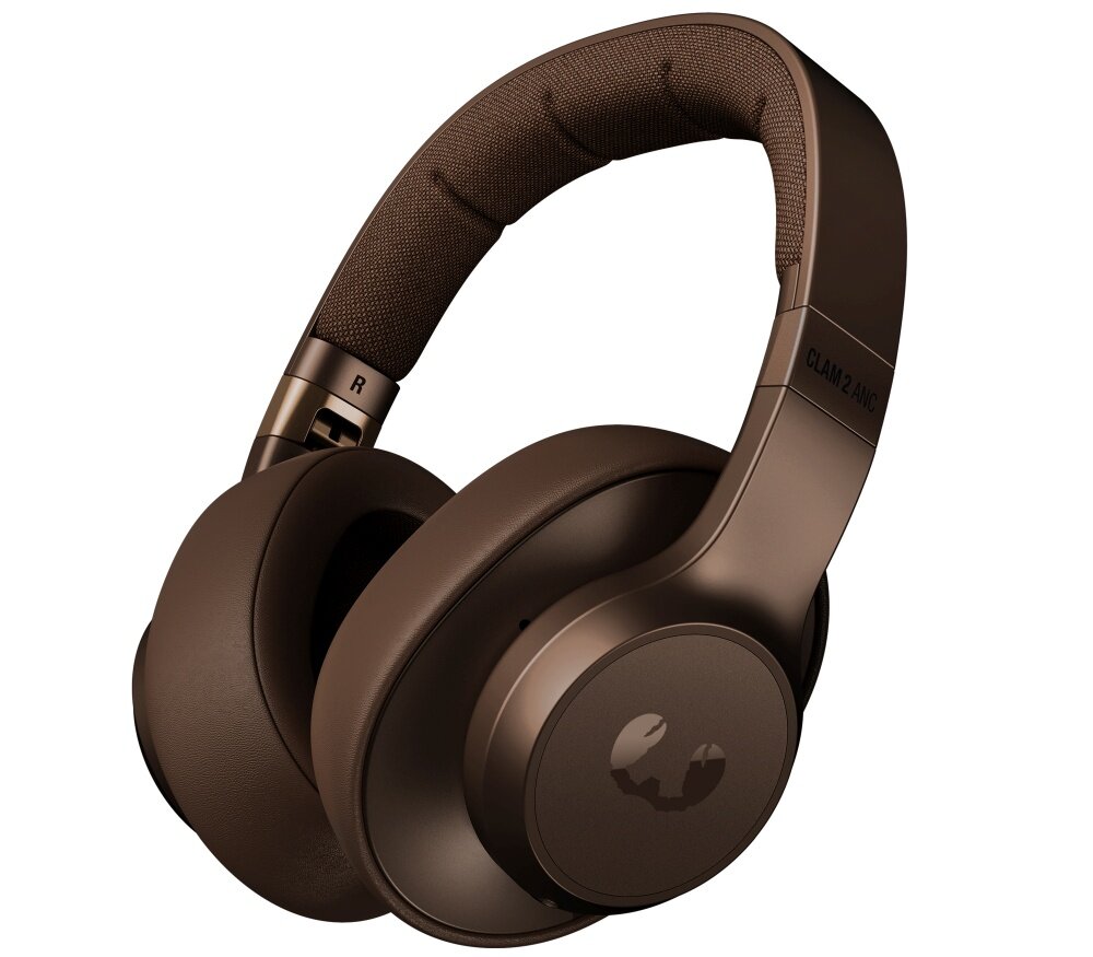 Słuchawki nauszne FRESH N REBEL Clam 2 ANC brak przewodów konstrukcja czas odtwarzania komfort dopasowanie  obracanie składanie zestaw