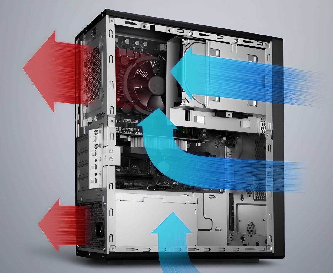 Komputer ASUS ExpertCenter D5 D500MD - Chlodny