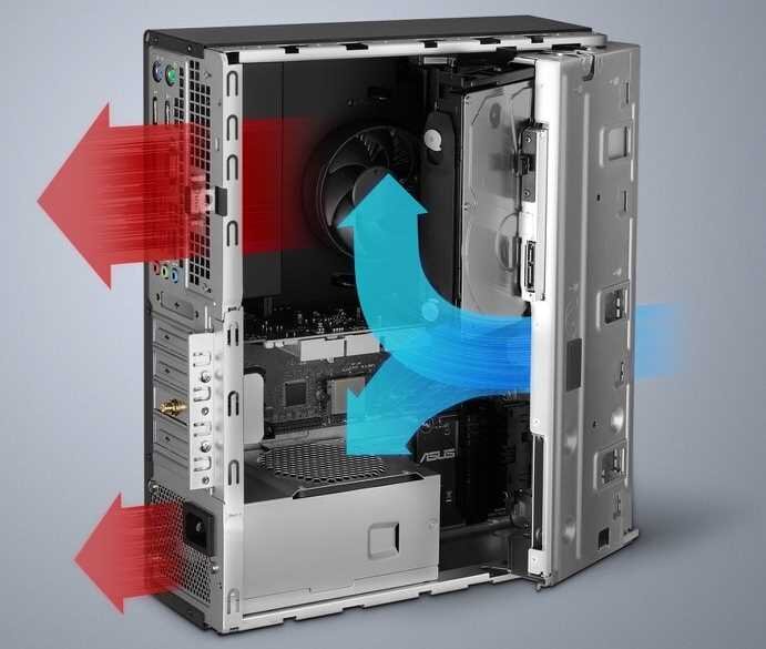 Komputer ASUS ExpertCenter D5 D500SD - Chlodny