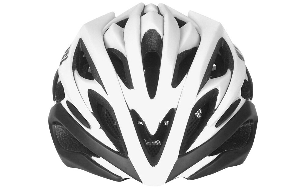 Kask rowerowy VÖGEL VKA-932BK Czarno-biały Szosowy (rozmiar M-L) rozmiar M-L dla dorosłych dbanie o własne bezpieczeństwo chroni głowę przed urazami i obrażeniami absolutna ochrona