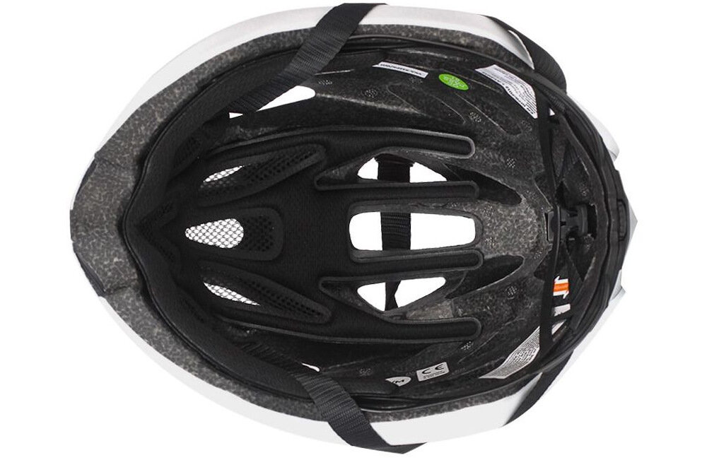 Kask rowerowy VÖGEL VKA-932PK Różowo-biały Szosowy (rozmiar M-L) otwory wentylacyjne bardzo dobra cyrkulacja i wentylacja powietrza z miękkiej pianki i styropianu EPS