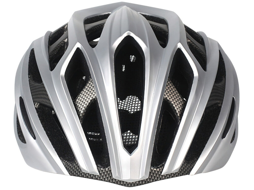 Kask rowerowy VÖGEL VKA-934GY Szary Szosowy (rozmiar M-L) rozmiar M-L dla dorosłych dbanie o własne bezpieczeństwo chroni głowę przed urazami i obrażeniami absolutna ochrona