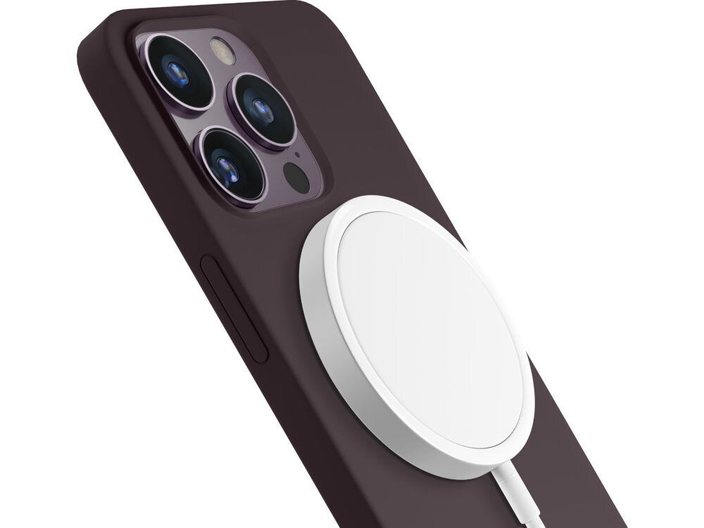 Etui 3MK Hardy Silicone MagCase do Apple iPhone  testy współczynnik tarcia hydrofobowe antyadhezyjne