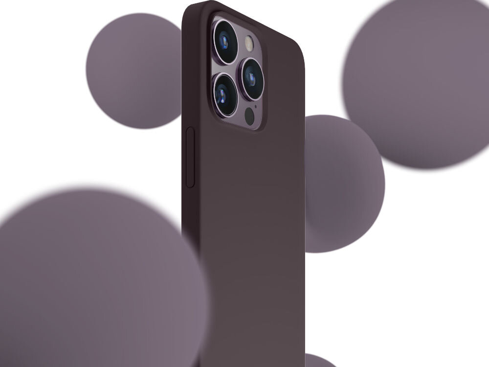 Etui 3MK Hardy Silicone MagCase do Apple iPhone  antypoślizgowe testy Absorber200