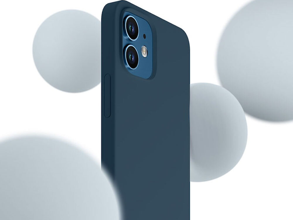 Etui 3MK Hardy Silicone MagCase do Apple iPhone  antypoślizgowe testy Absorber200