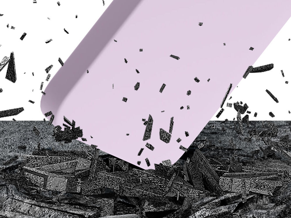 Etui 3MK Hardy Silicone MagCase do Apple iPhone  wnętrze z mikrofibrą hipoalergiczne