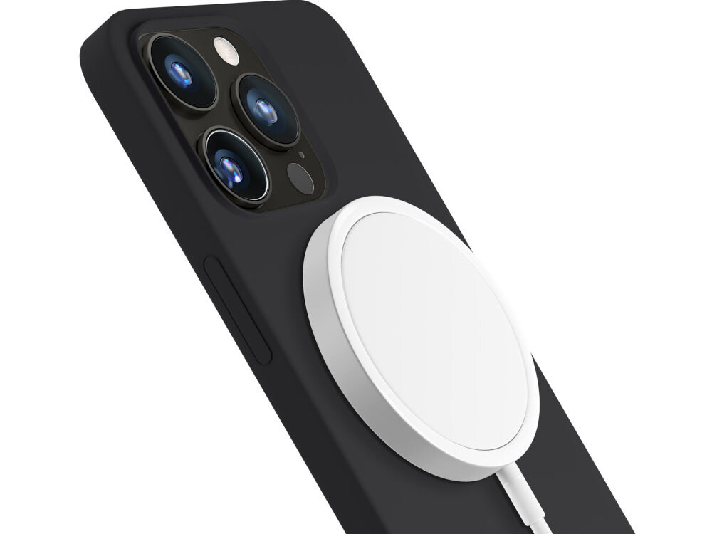 Etui 3MK Hardy Silicone MagCase do Apple iPhone  testy współczynnik tarcia hydrofobowe antyadhezyjne