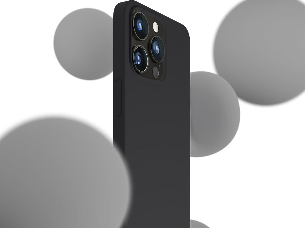 Etui 3MK Hardy Silicone MagCase do Apple iPhone  antypoślizgowe testy Absorber200