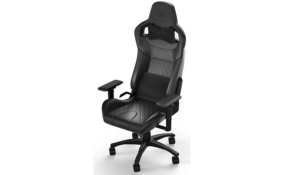 Fotel CORSAIR Eleganckie wykończenie wygodny komfort użytkowania wymiary regulacja Ergonomiczny design dla graczy do pracy do biura wysoka jakość Stylowy Siedzisko oparcie podłokietniki trwały