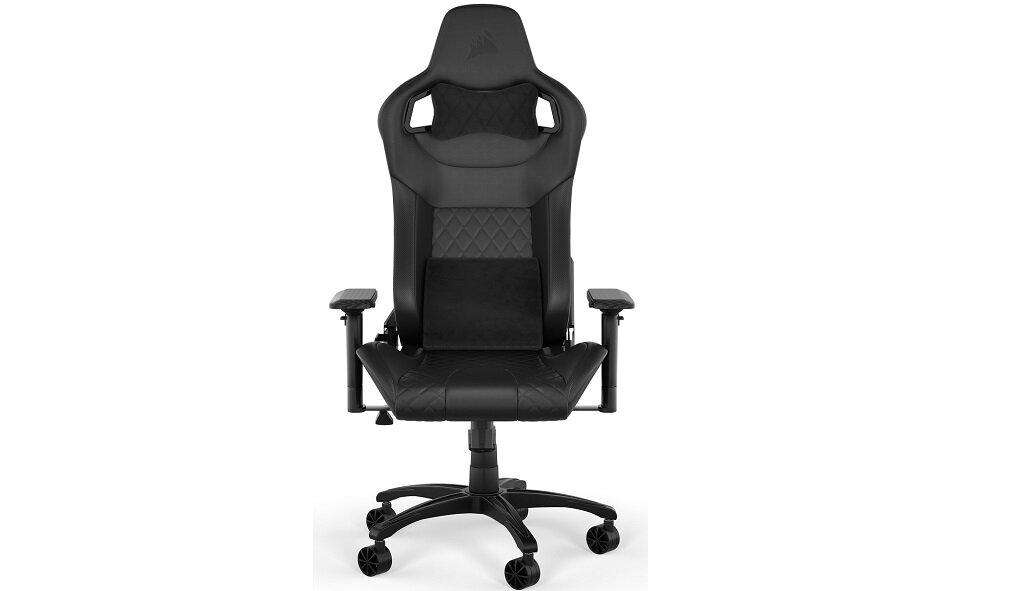 Fotel CORSAIR Eleganckie wykończenie wygodny komfort użytkowania wymiary regulacja Ergonomiczny design dla graczy do pracy do biura wysoka jakość Stylowy Siedzisko oparcie podłokietniki trwały